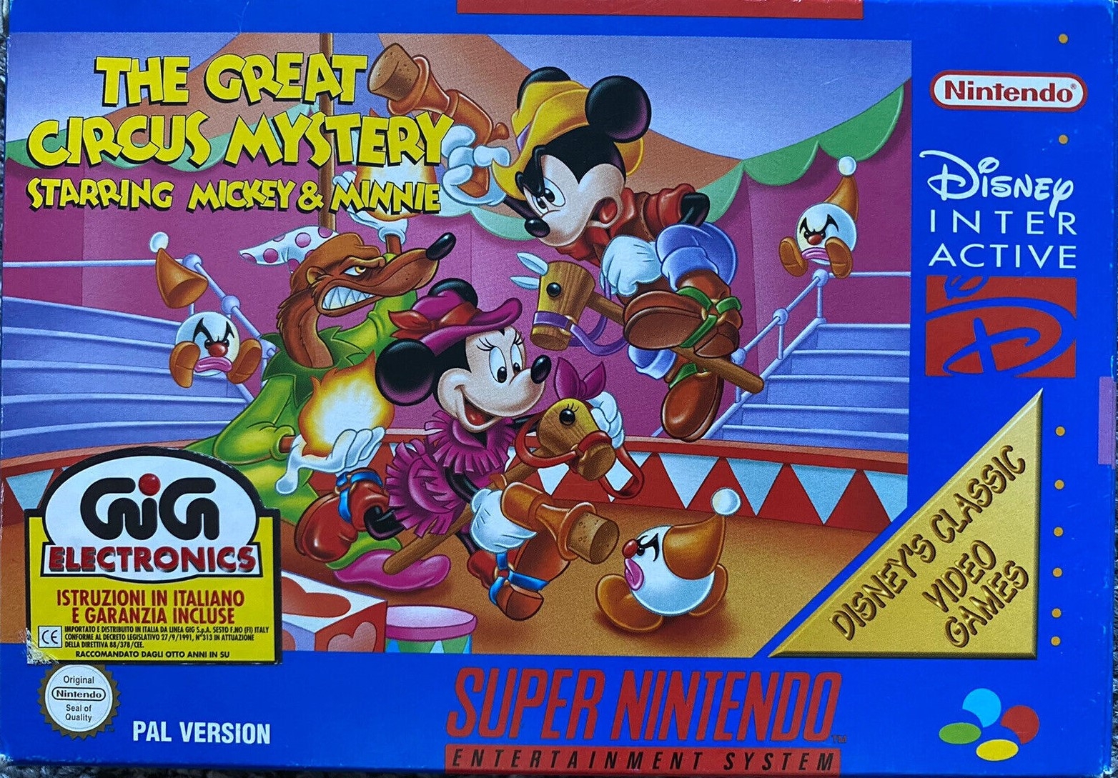 Tgdb Browse Game The Great Circus Mystery Starring Mickey Minnie