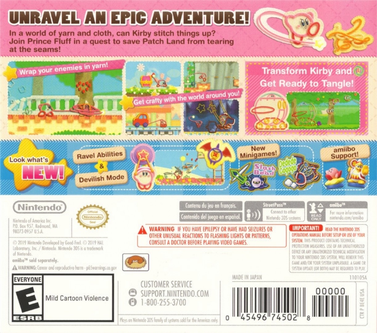 Kirby's Extra Epic Yarn Kirby's Extra Epic Yarn