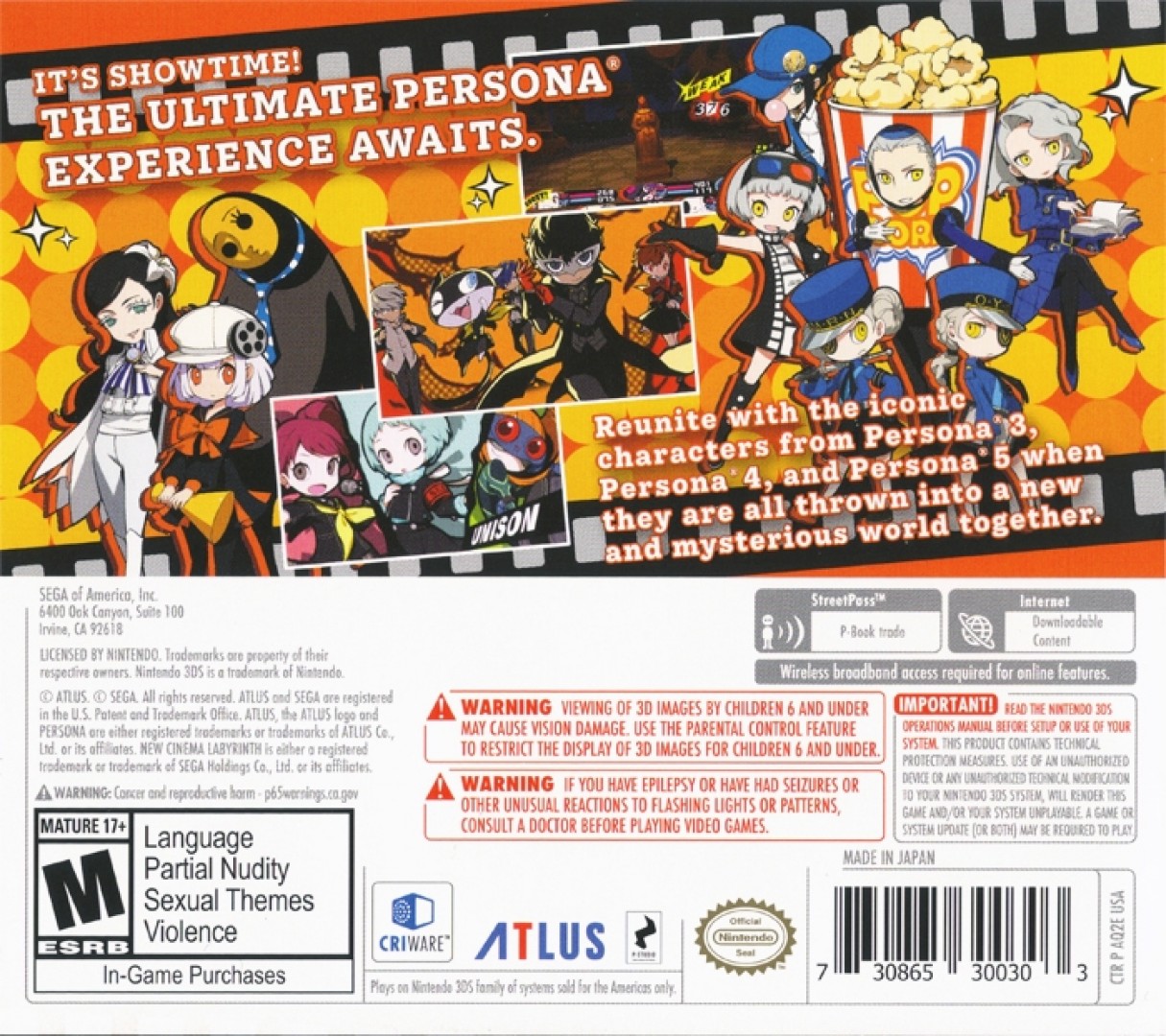 Persona Q2: New Cinema Labyrinth Persona Q2: New Cinema Labyrinth