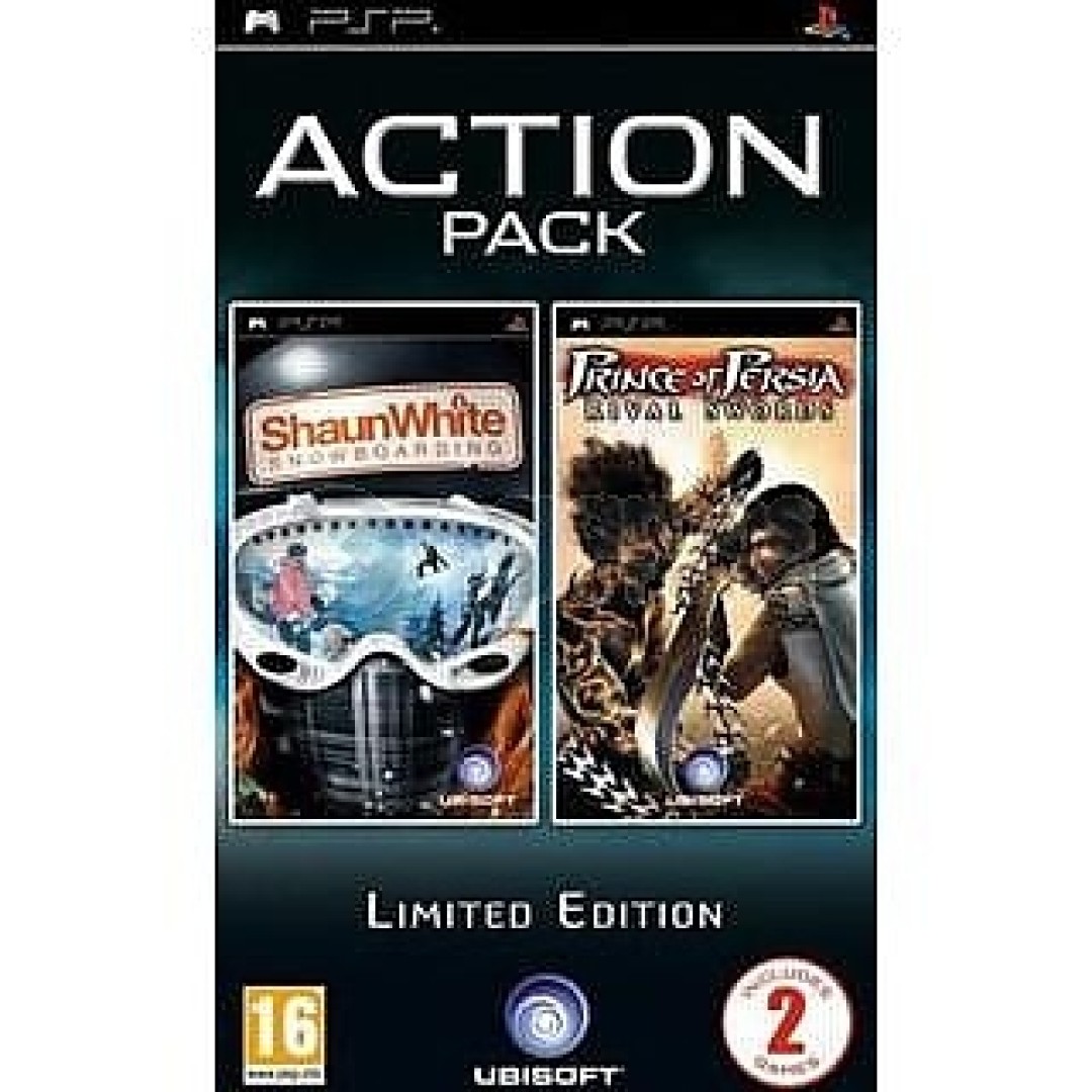 ACTION PACK Shaun White Snowboarding Prince of Persia Rival Swords