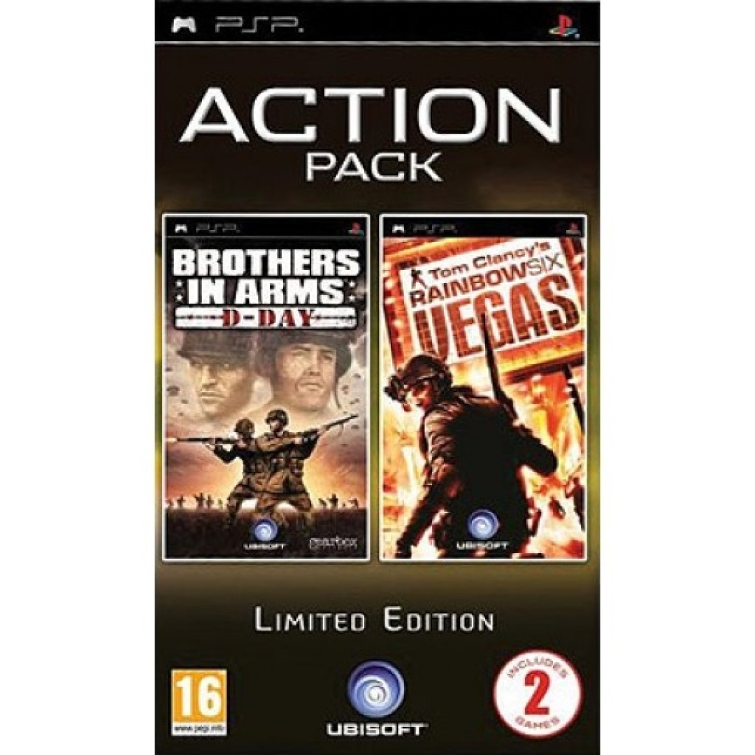 ACTION PACK Brothers in Arms Tom Clancy's Rainbow Six Vegas