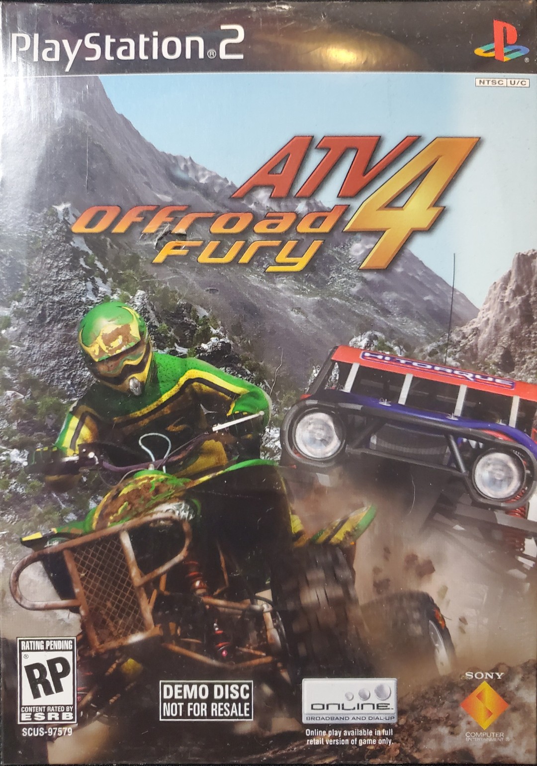 ATV Offroad Fury 4 Demo Disc