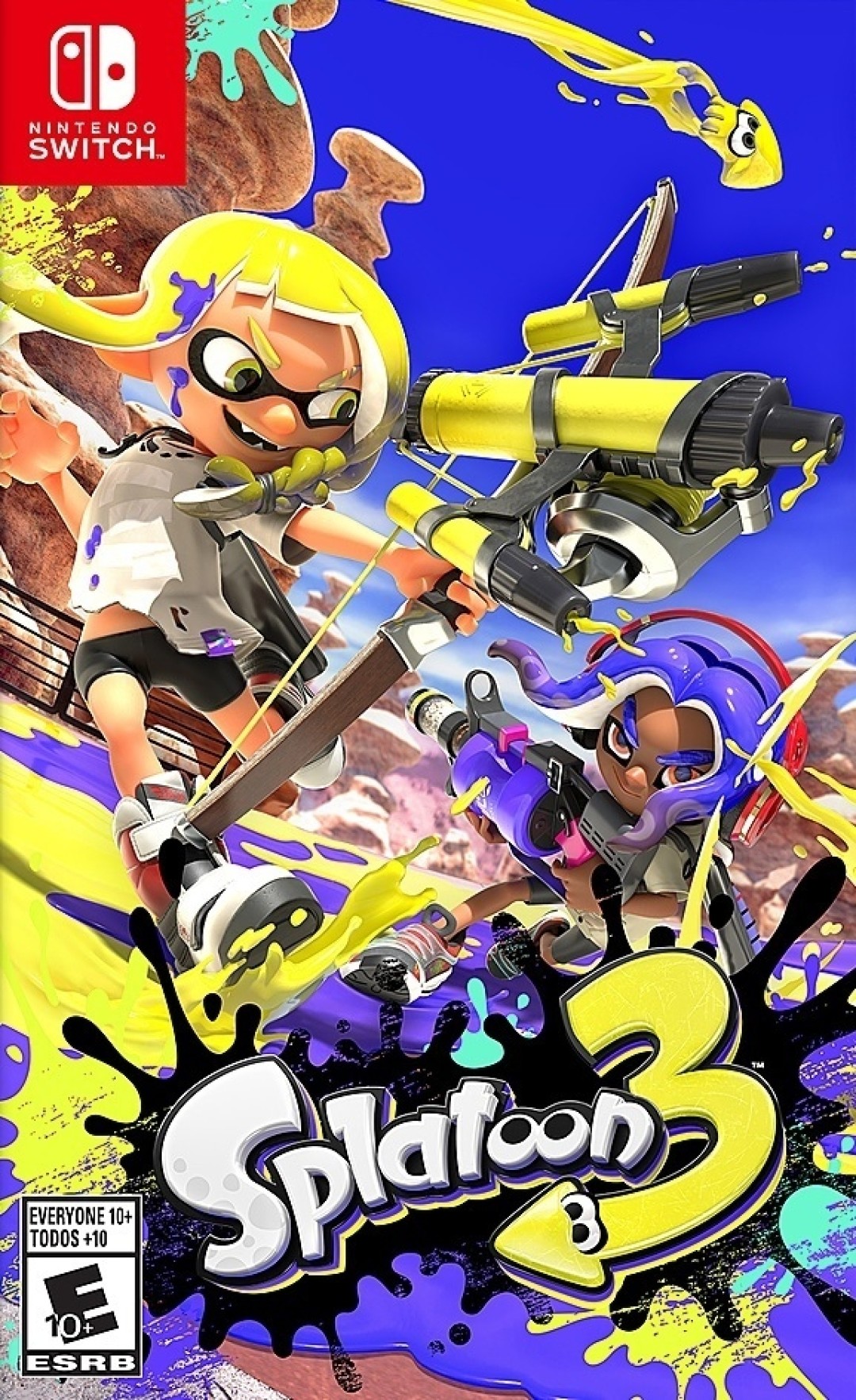 Splatoon 3 cover art