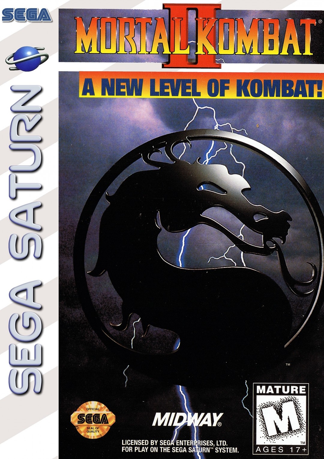 Mortal Kombat II cover art