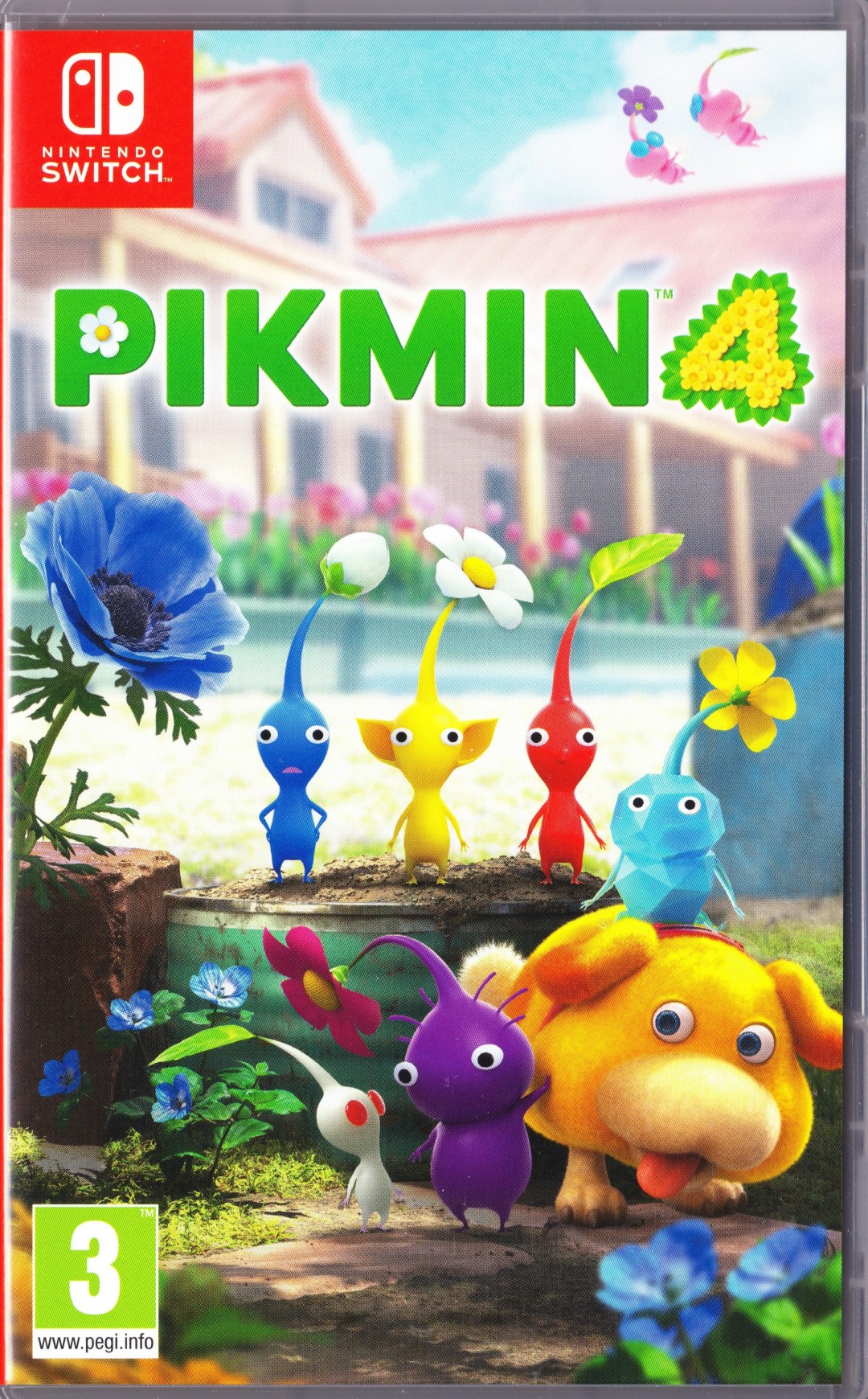 Pikmin 4 cover art