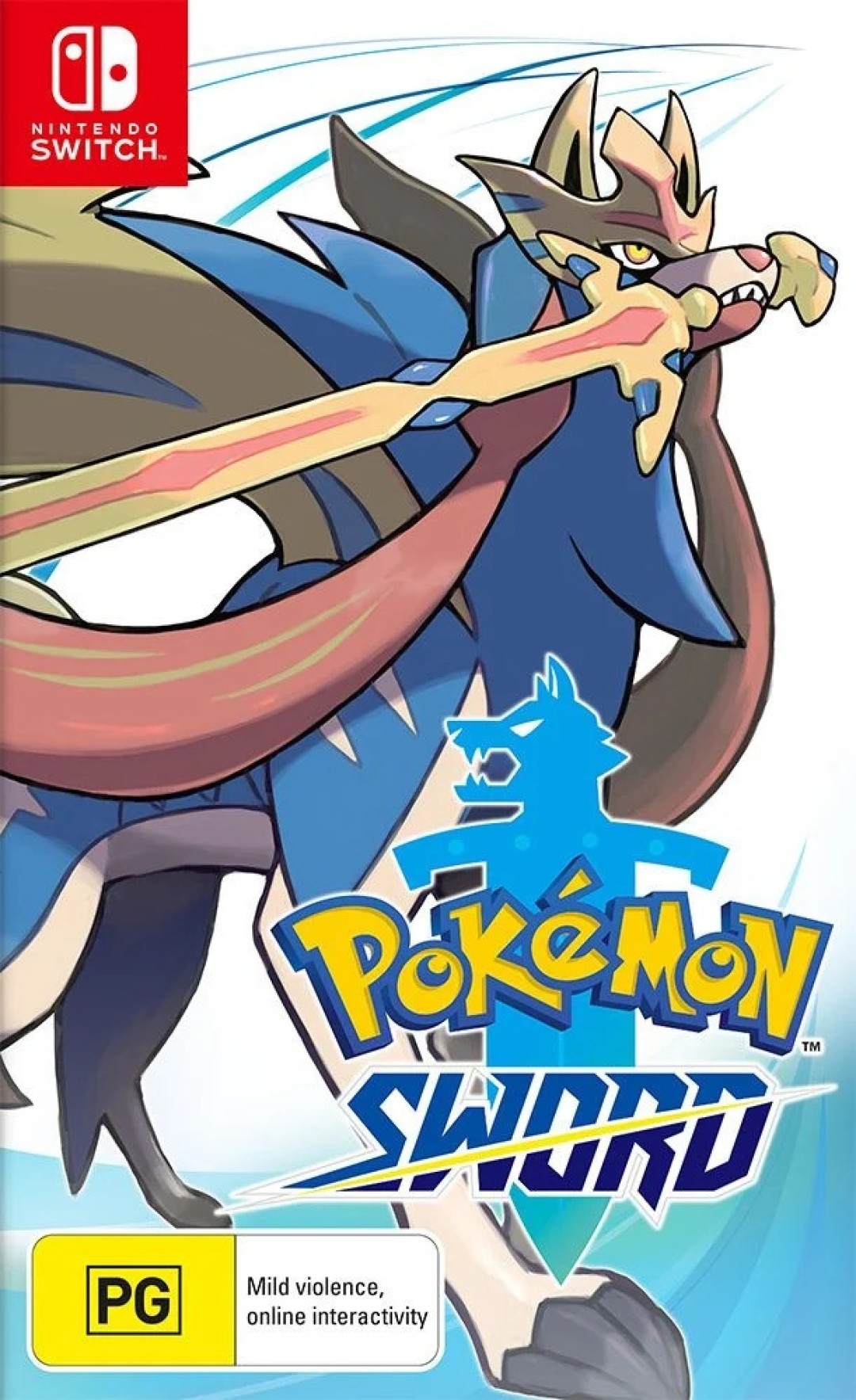 Pokémon Sword cover art