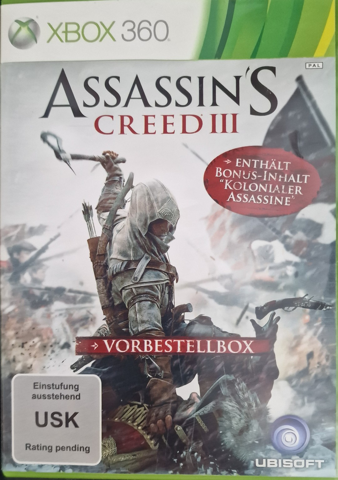 Assassins Creed 3 Vorbestellbox