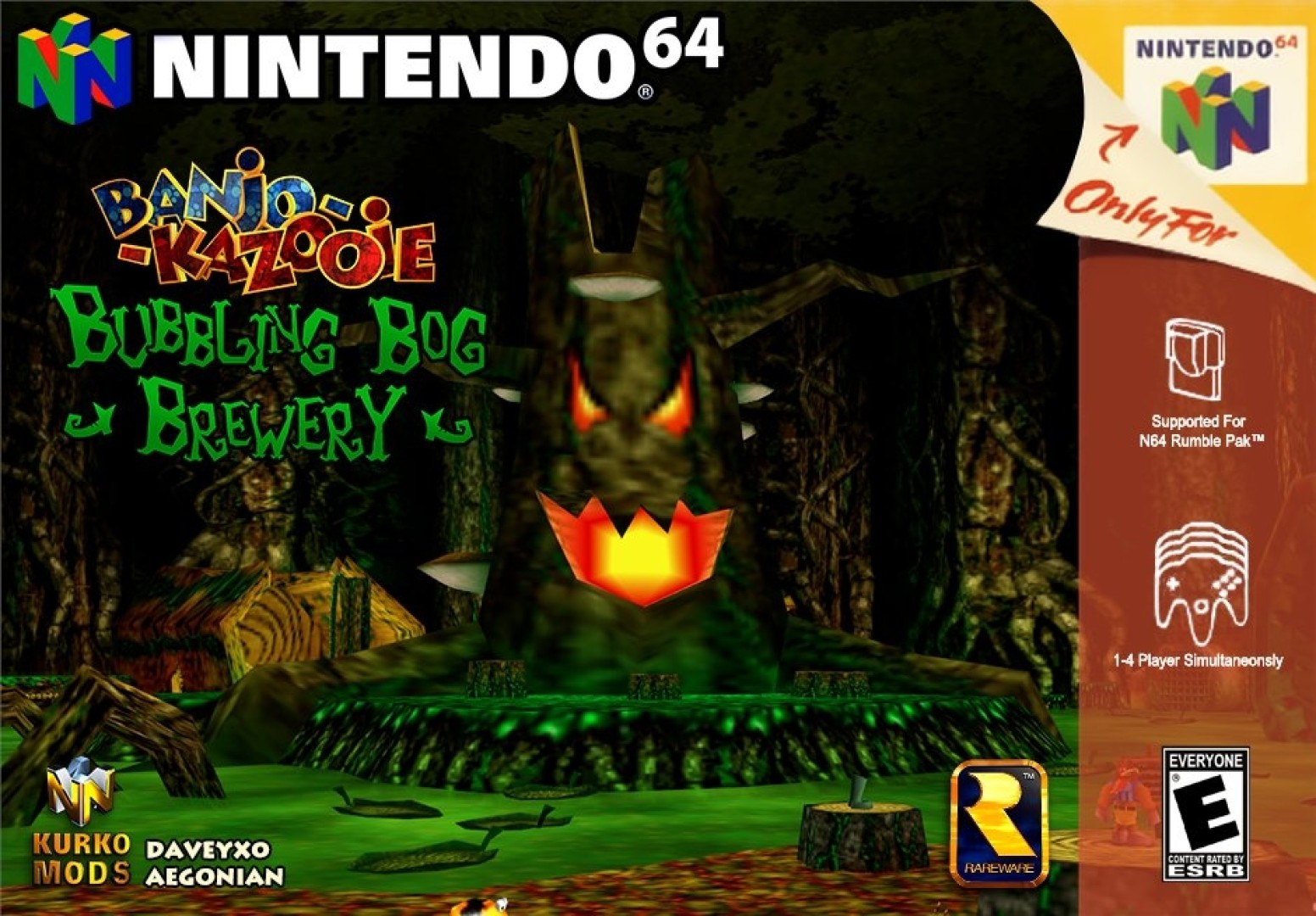Banjo-Kazooie Bubbling Bog Brewery