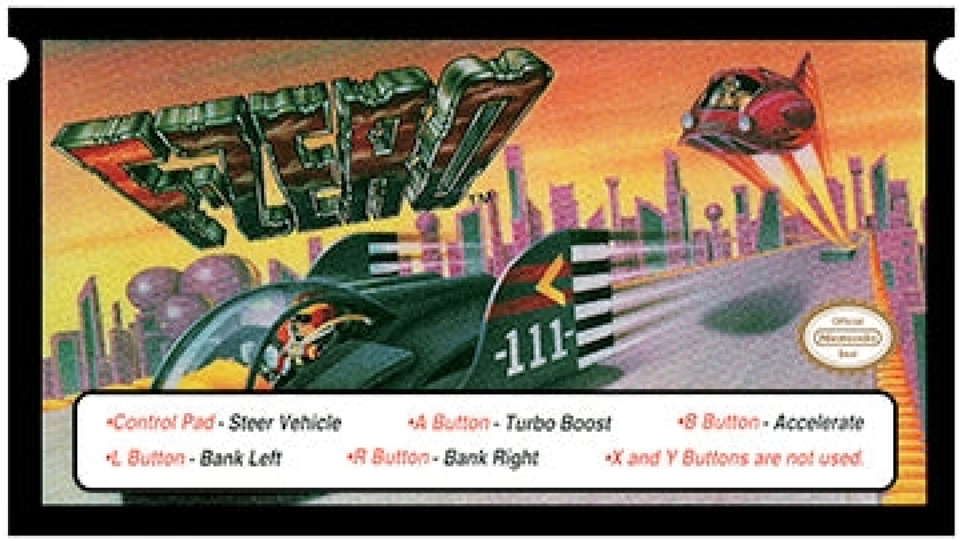 F-Zero cover art