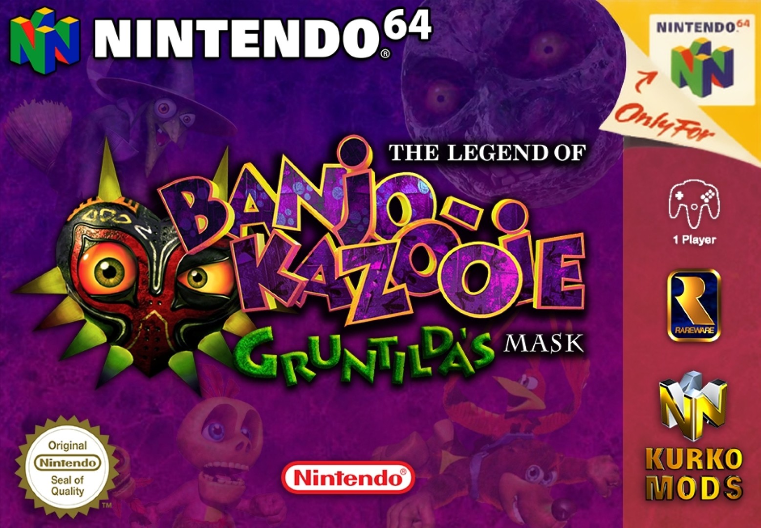 Banjo-Kazooie Gruntilda's Mask