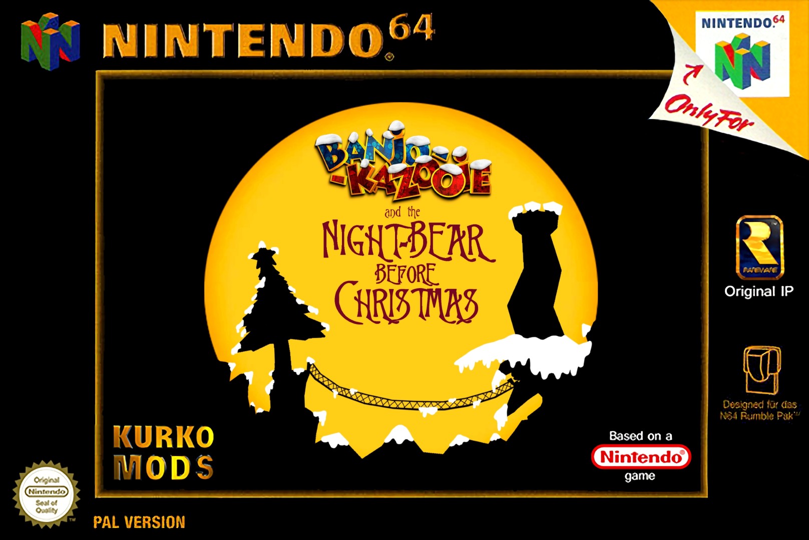 Banjo-Kazooie NightBear Before Christmas