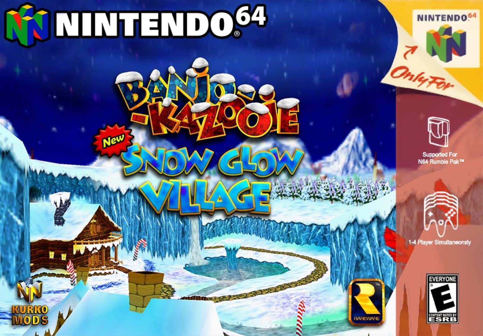 Banjo-Kazooie Snow Glow Village