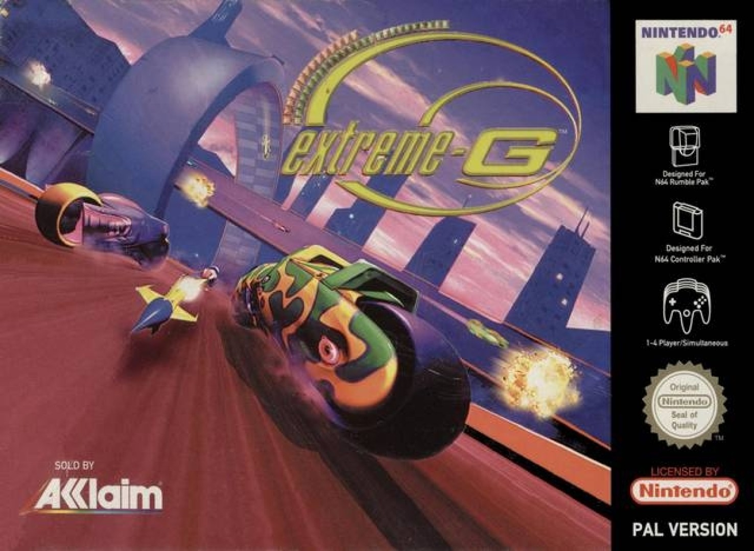 Extreme-G (1997) cover art