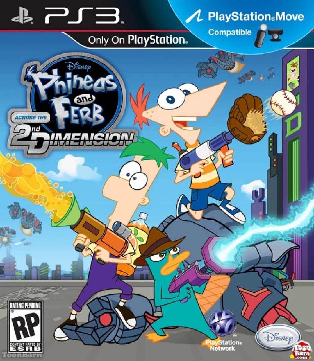 Phineas and Ferb Across the 2nd Dimension