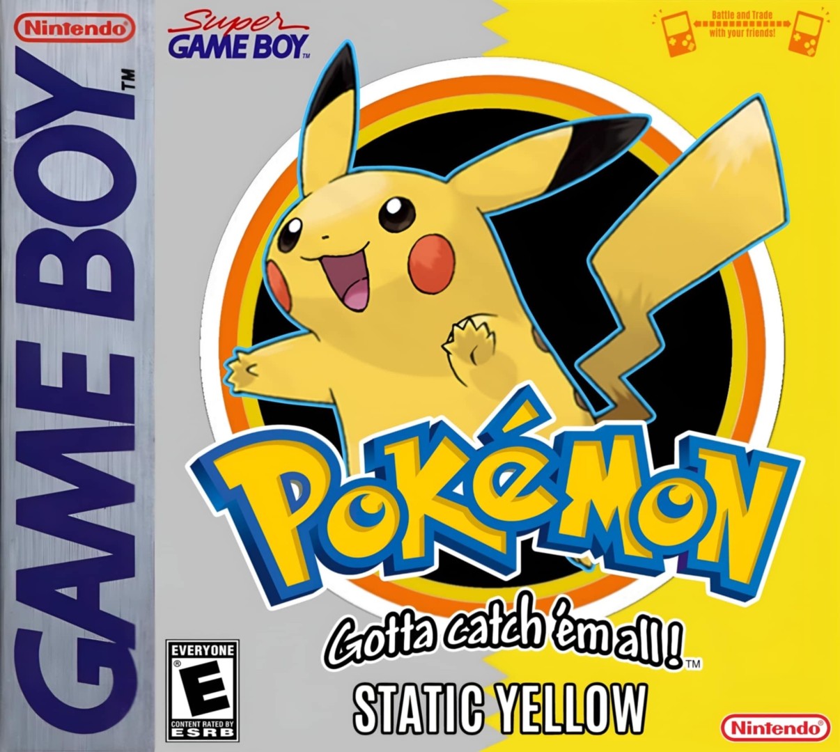 Pokemon Static Yellow Version (2026) cover art