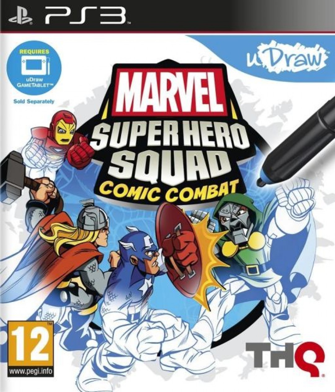 uDraw Marvel Super Hero Squad Comic Combat