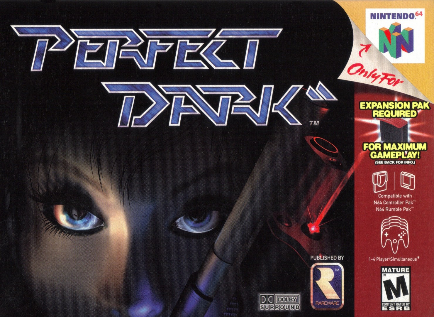 Perfect Dark cover art