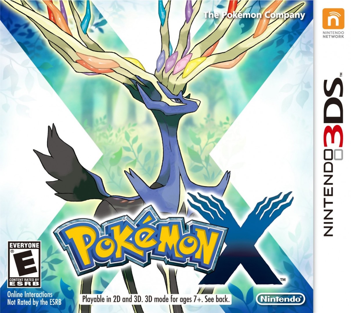 Pokémon X cover art