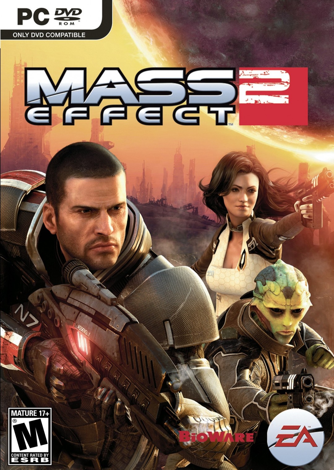 Mass Effect 2 cover art