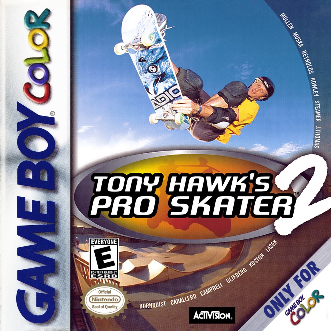 Tony Hawk's Pro Skater 2 cover art