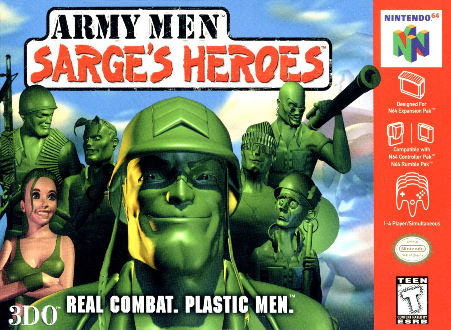 Army Men: Sarge's Heroes (2000) cover art