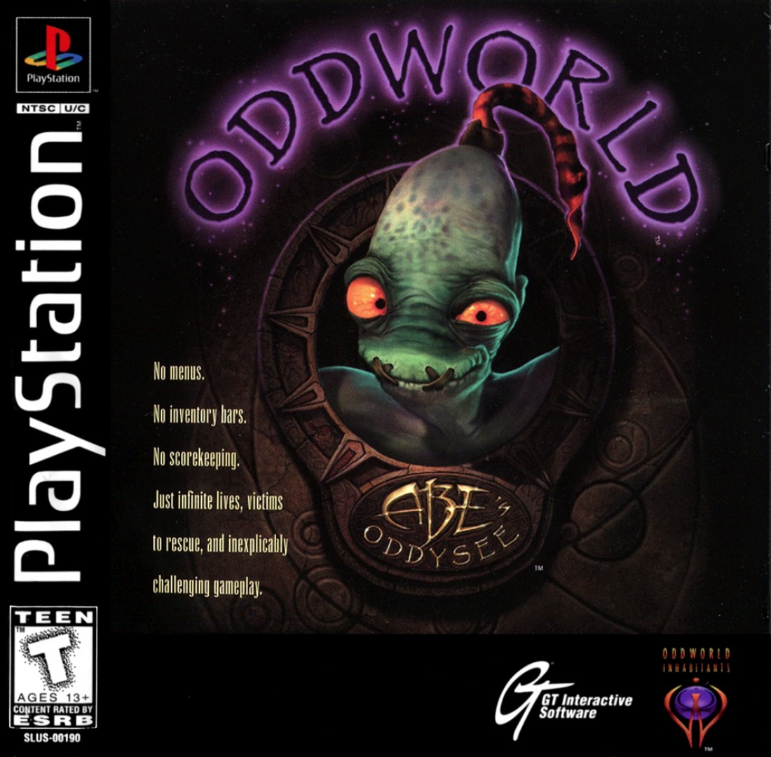 Oddworld: Abe's Oddysee cover art