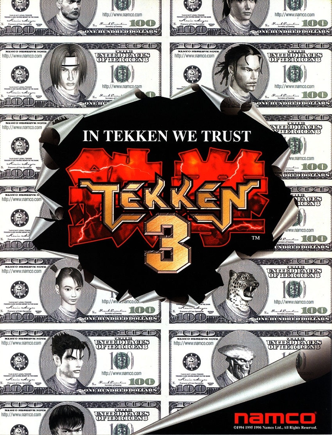 Tekken 3 cover art
