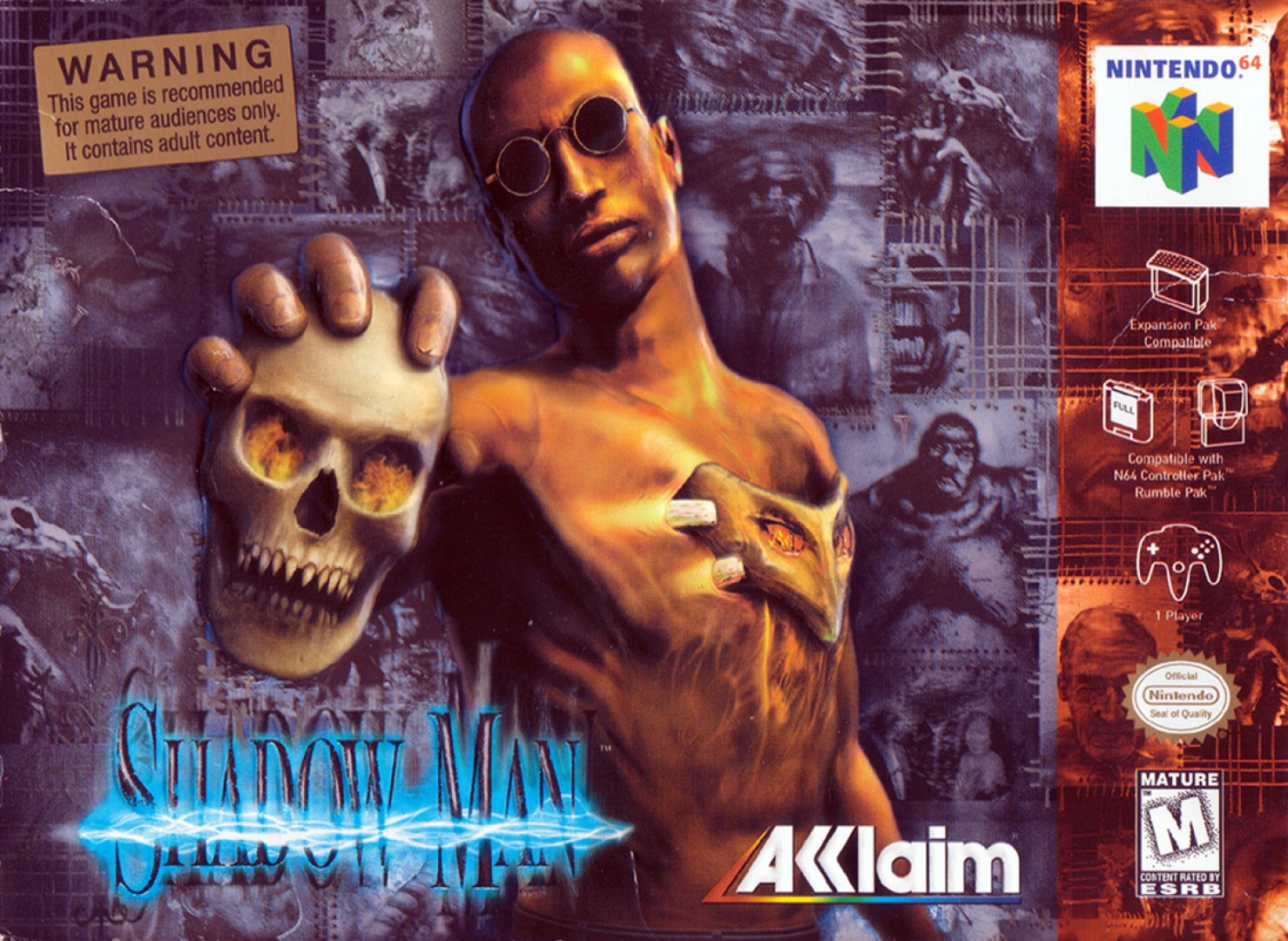 Shadow Man (1999) cover art