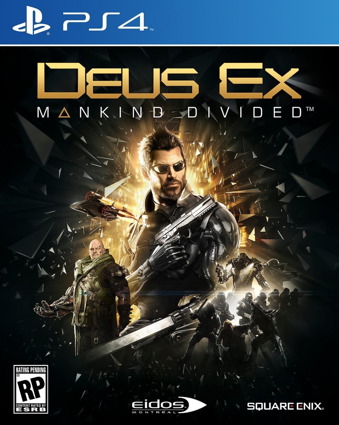 Deus Ex: Mankind Divided cover art