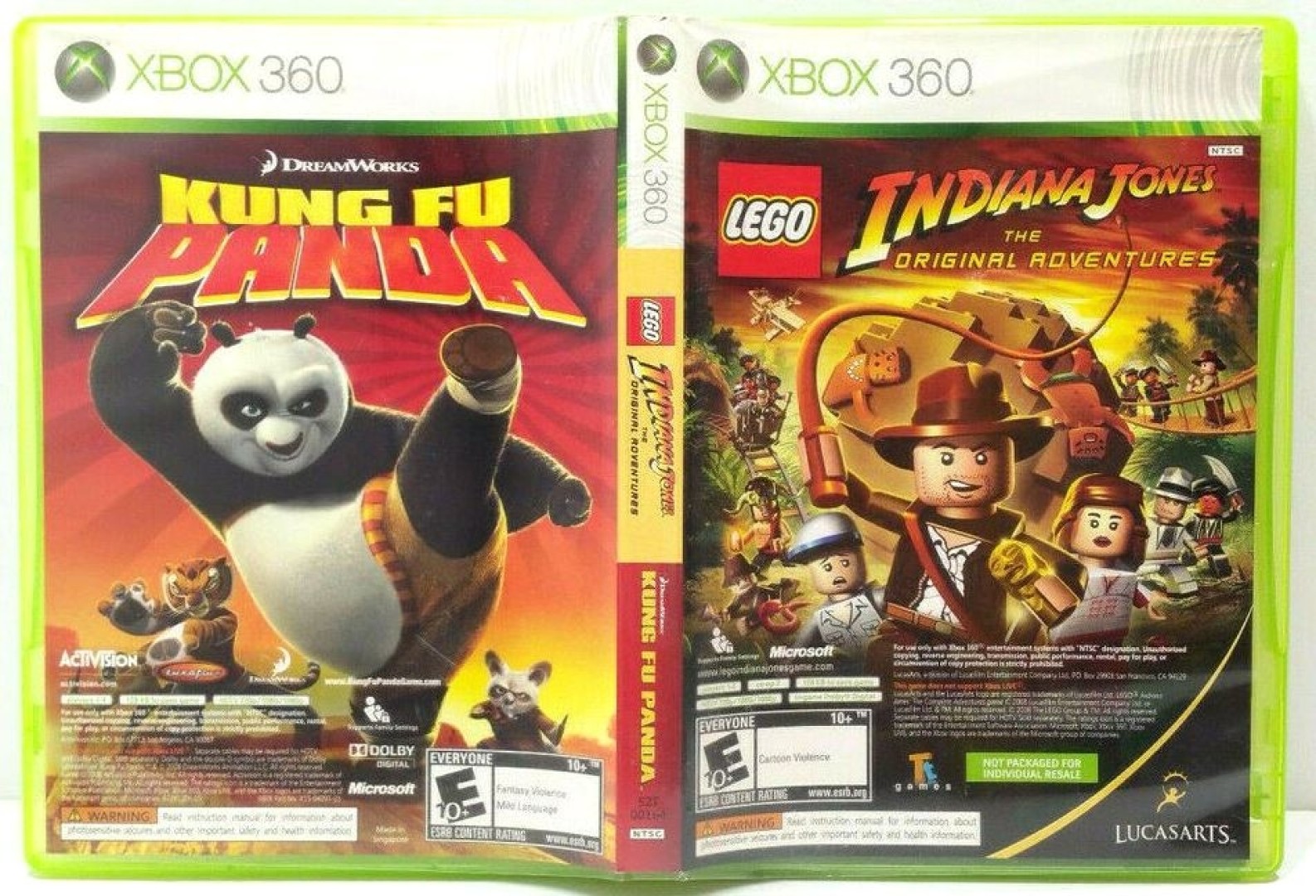 LEGO Indiana Jones The Original Adventures DreamWorks Kung Fu Panda