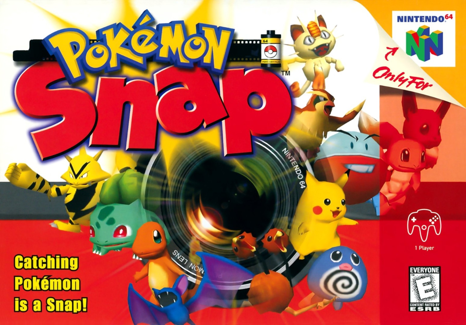 Pokémon Snap (1999) cover art