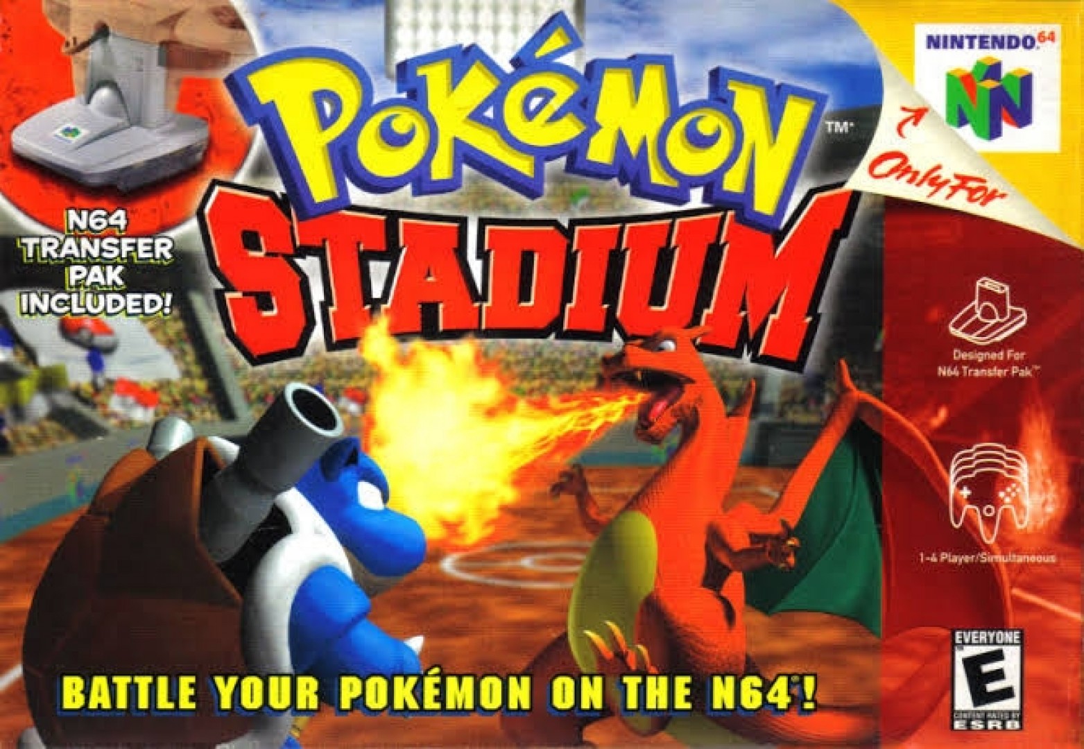 Pokémon Stadium (2000) cover art