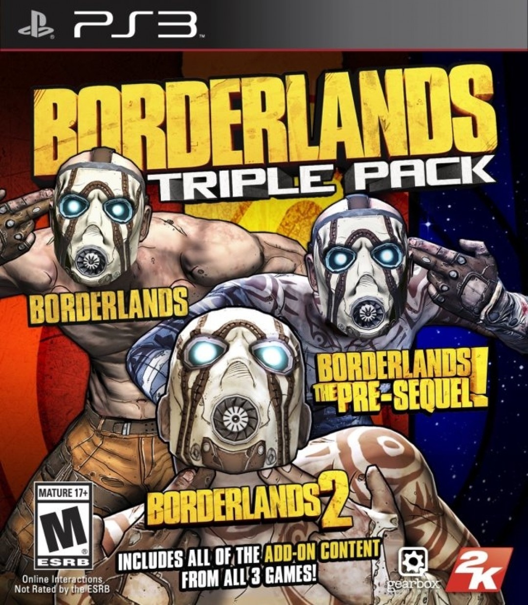 Borderlands: Triple Pack - PS3