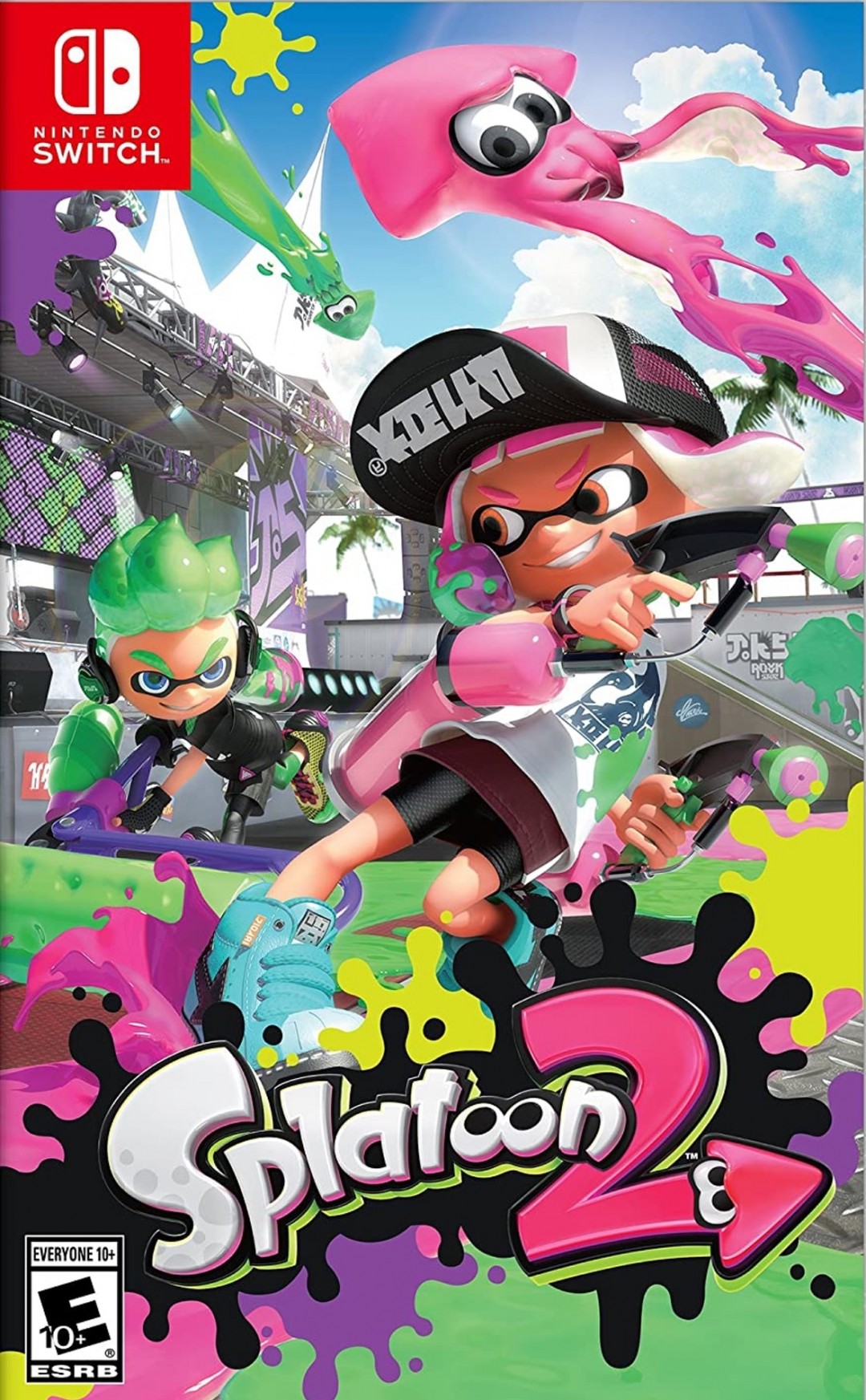 Splatoon 2 cover art