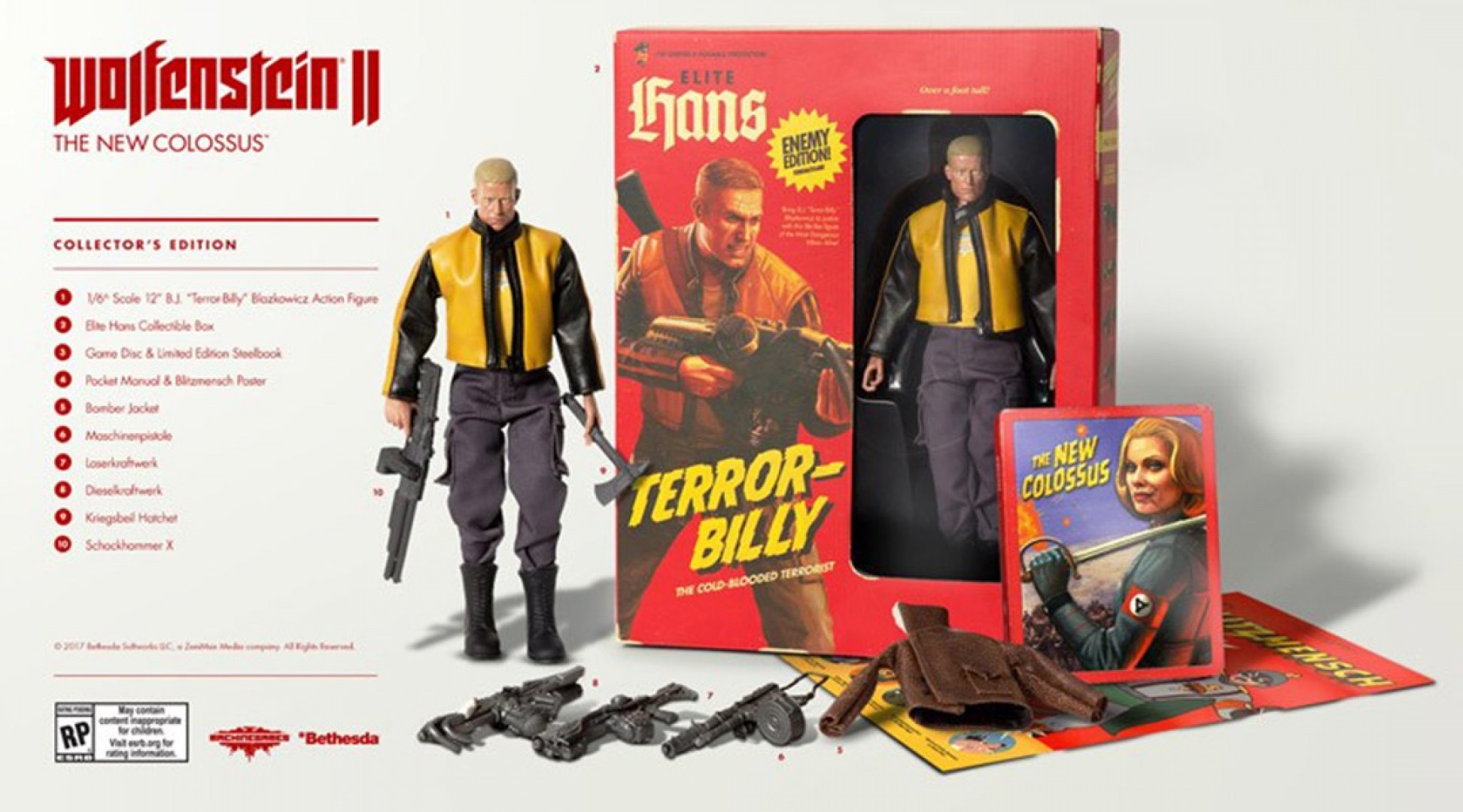 Wolfenstein II: The New Colossus Collector's Edition Wolfenstein II: The New Colossus Collector's Edition