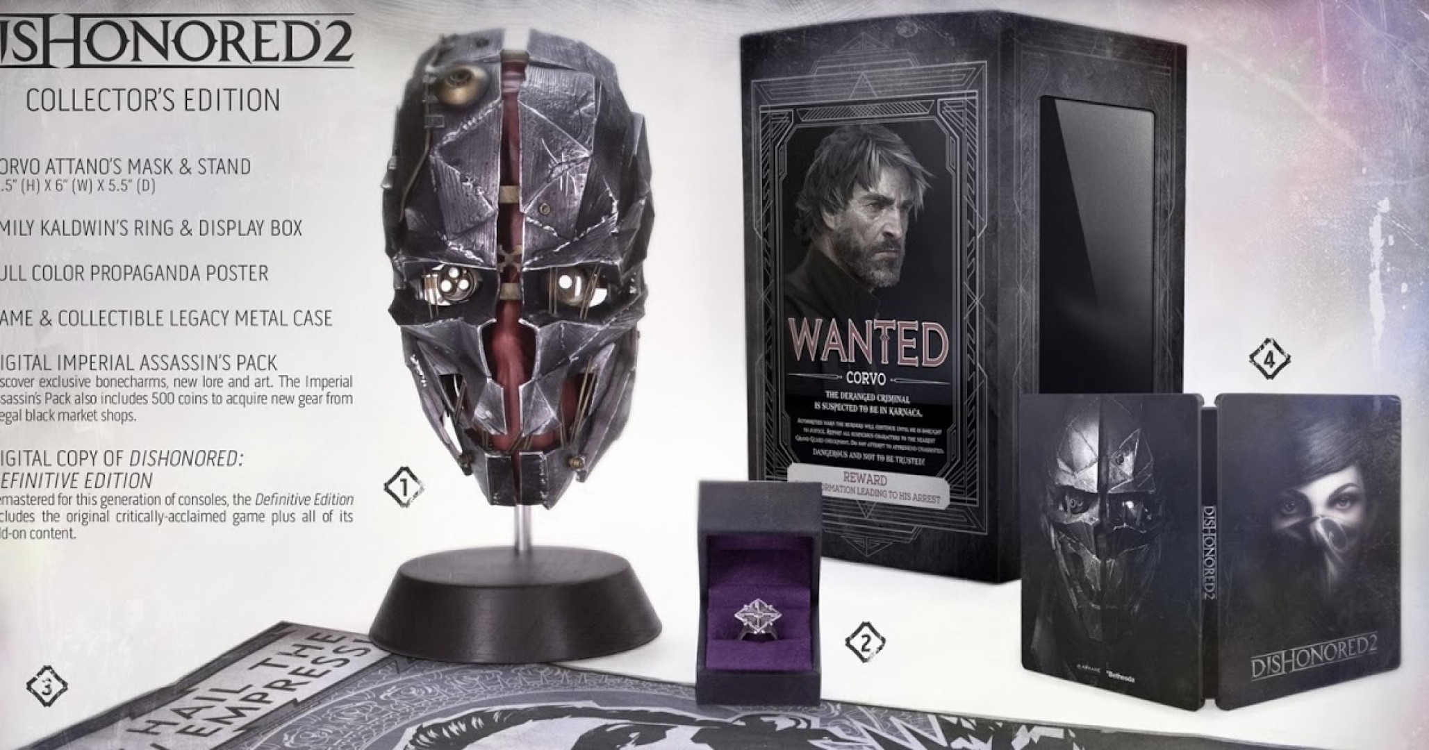 Dishonored 2 Collector's Edition Dishonored 2 Collector's Edition