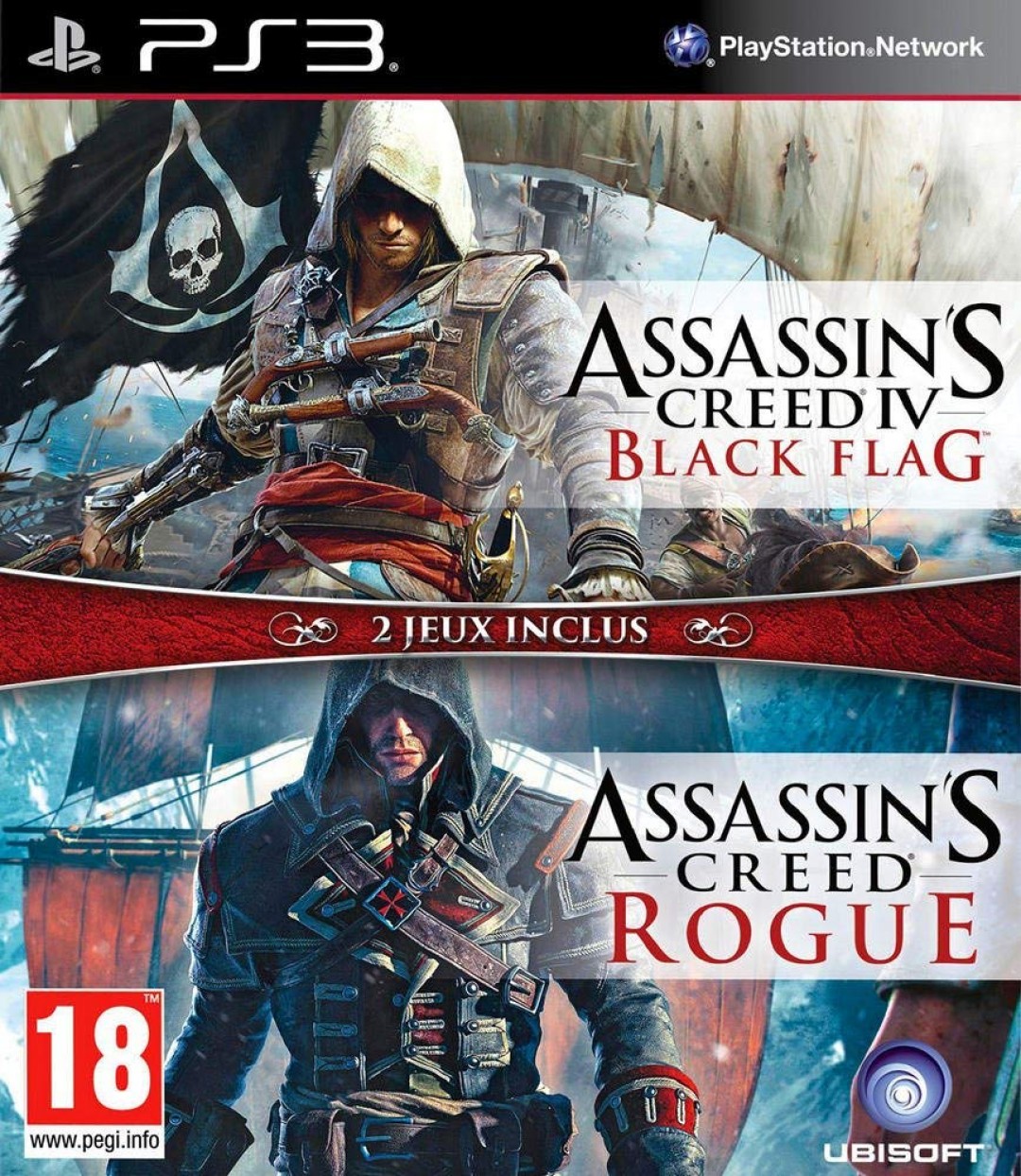 Assassin's Creed IV Black Flag + Assassin's Creed Rogue Double Pack