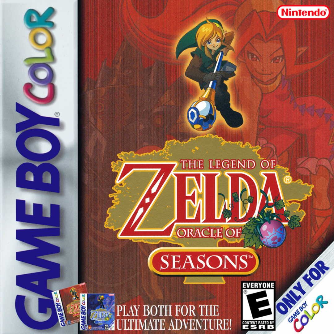 The Legend of Zelda: Oracle of Seasons cover art