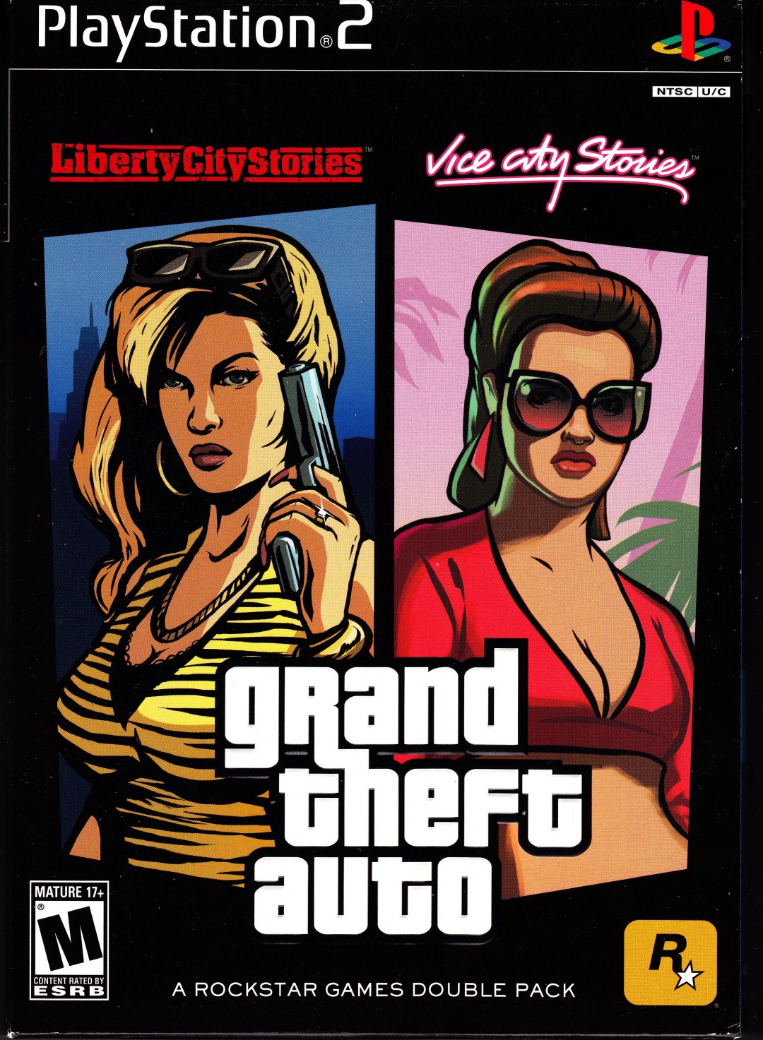 GTA Grand Theft Auto Vice City Stories + poster Playstation 2 Platinum – PS2