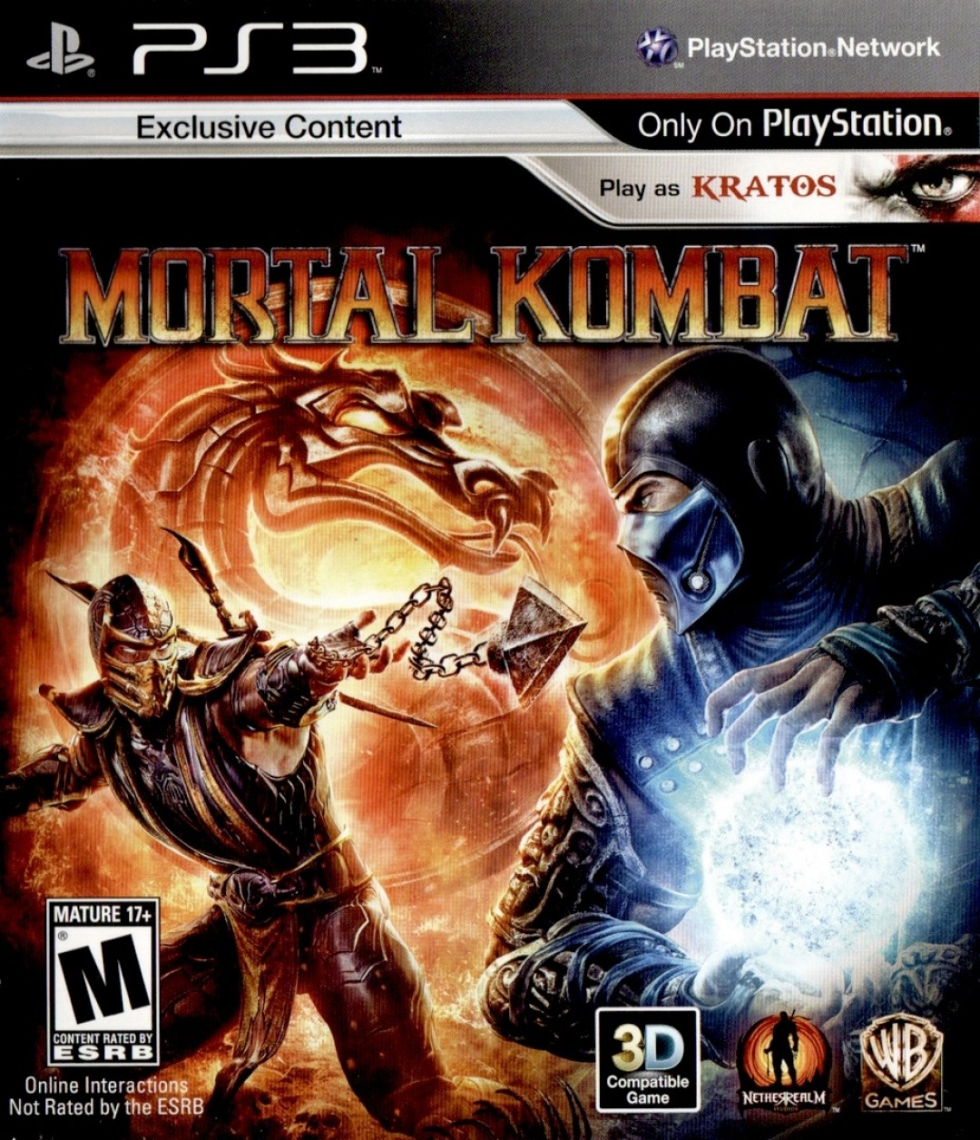 Mortal Kombat (2011) cover art