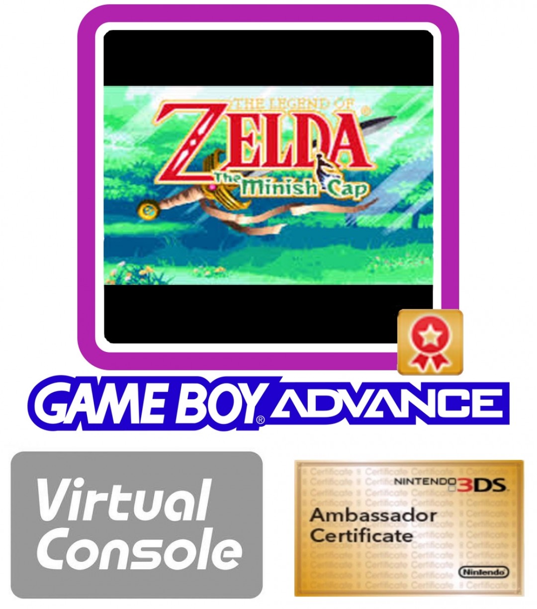 The Legend Of Zelda The Minish Cap Virtual Console Nintendo 3ds Gamentory