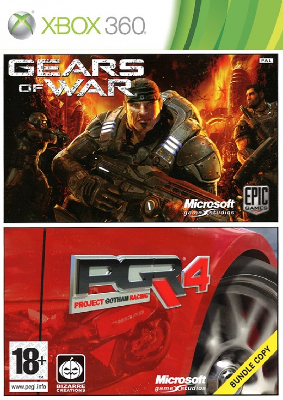 Gears of War Project Gotham Racing 4