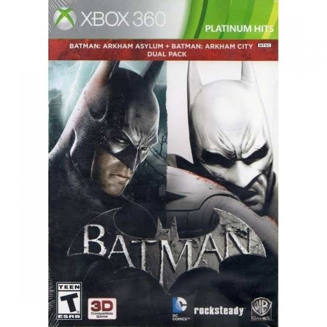 Batman Arkham Asylum + Batman Arkham City Dual Pack