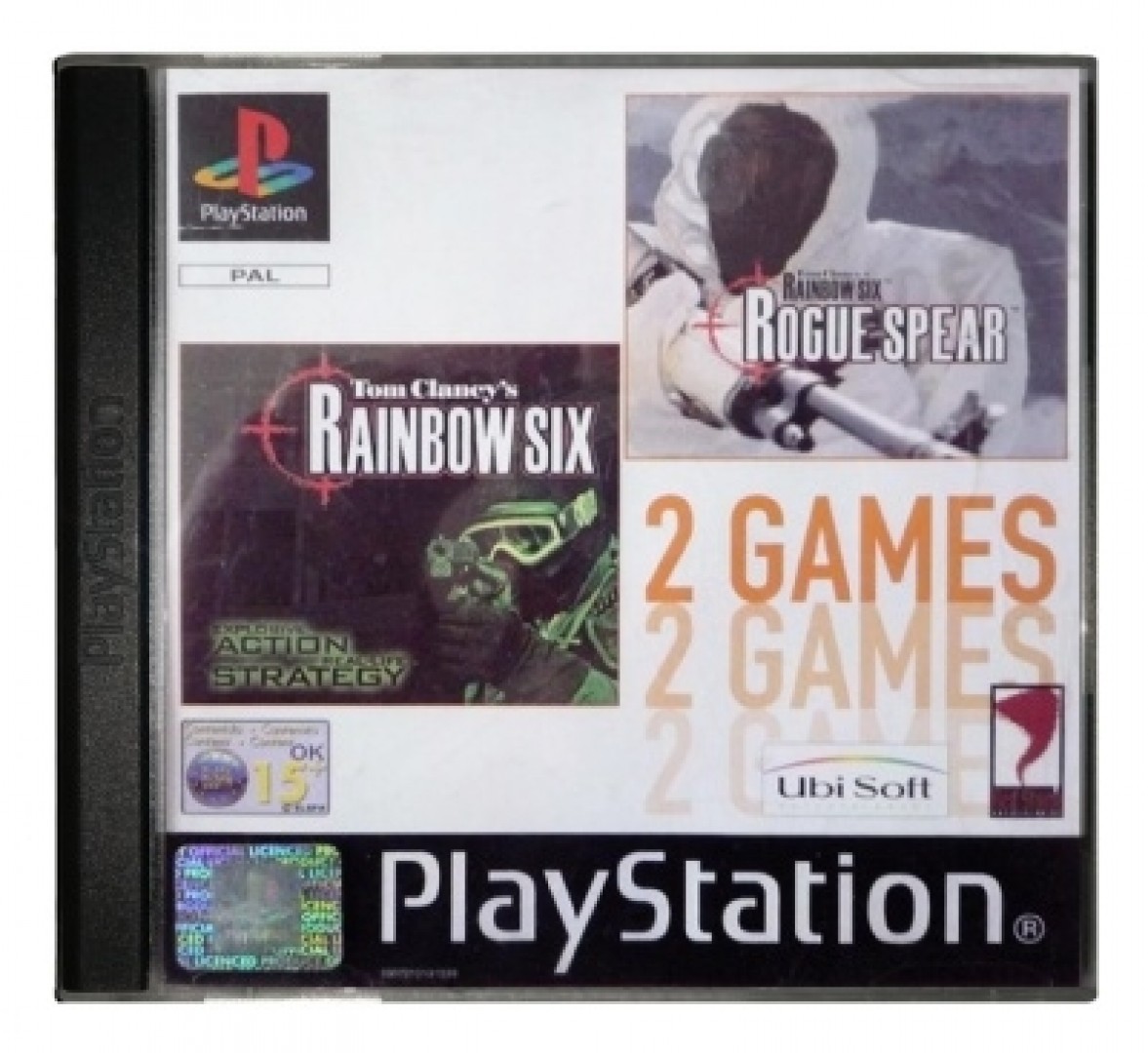 2 Games Tom Clancy's Rainbow Six + Tom Clancy's Rainbow Six Rogue Spear