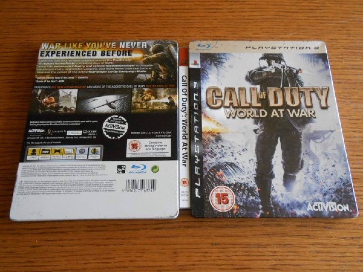 Call Of Duty World At War Steelbook