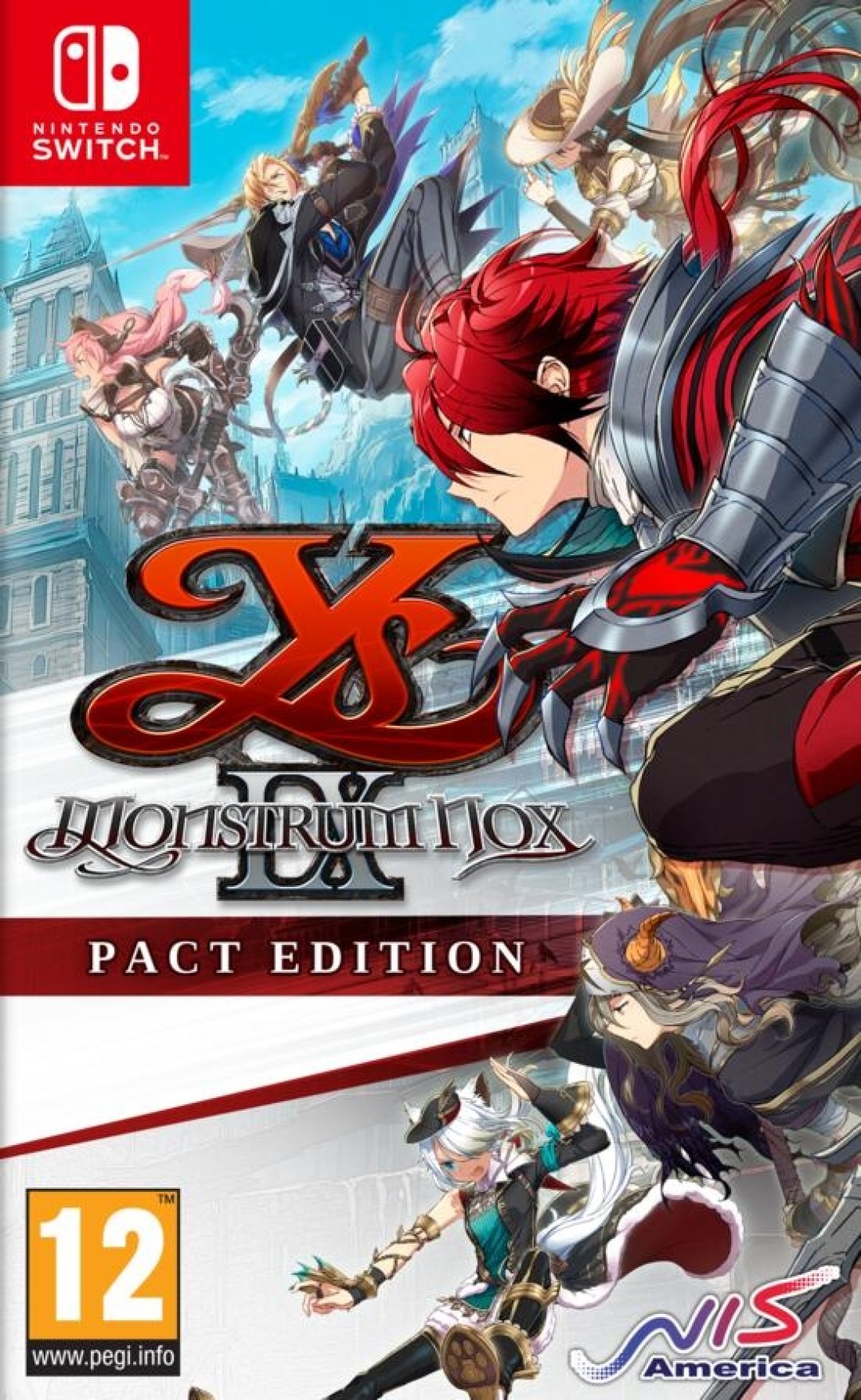 Ys IX Monstrom Nox - Pact Edition Ys IX Monstrom Nox - Pact Edition