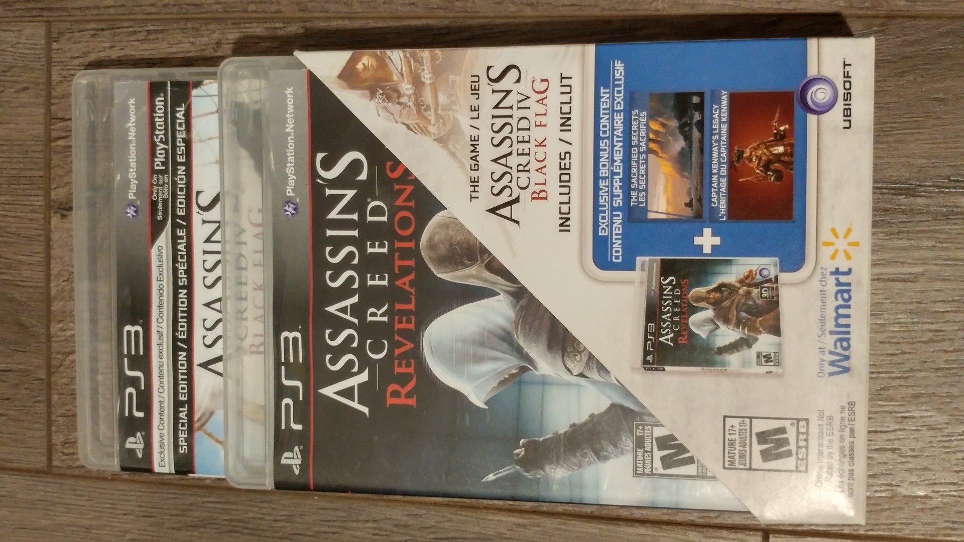 Assassin's Creed IV Black Flag + Assassin's Creed Revelations Walmart Double Pack