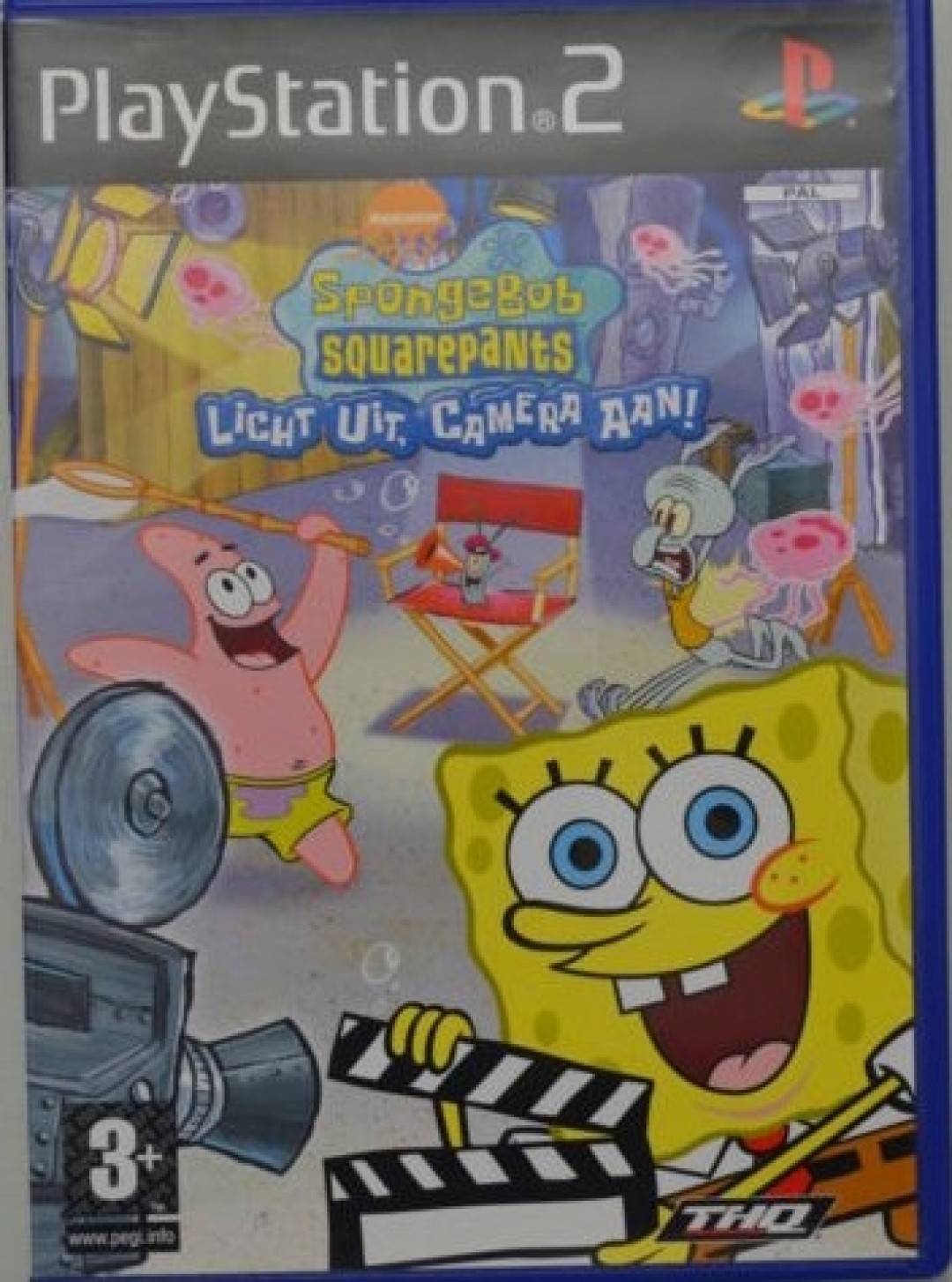 Spongebob licht uit camera aan