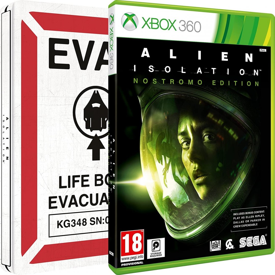 Alien Isolation Nostromo Steelbook