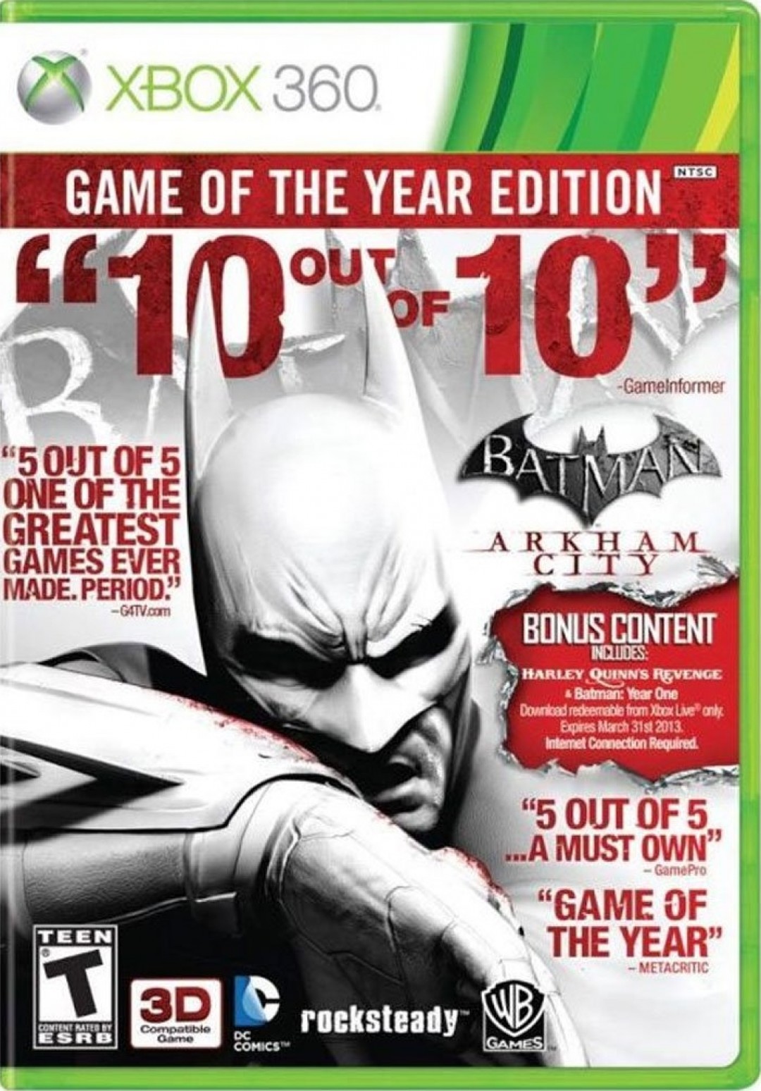 Batman Arkham City Game of the Year Edition